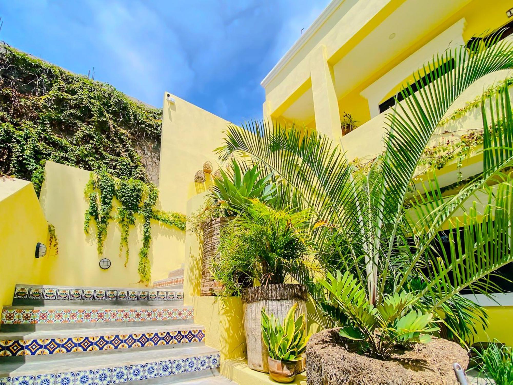 Gallo Azul Hotel, En El Corazon De Todos Santos Exterior foto