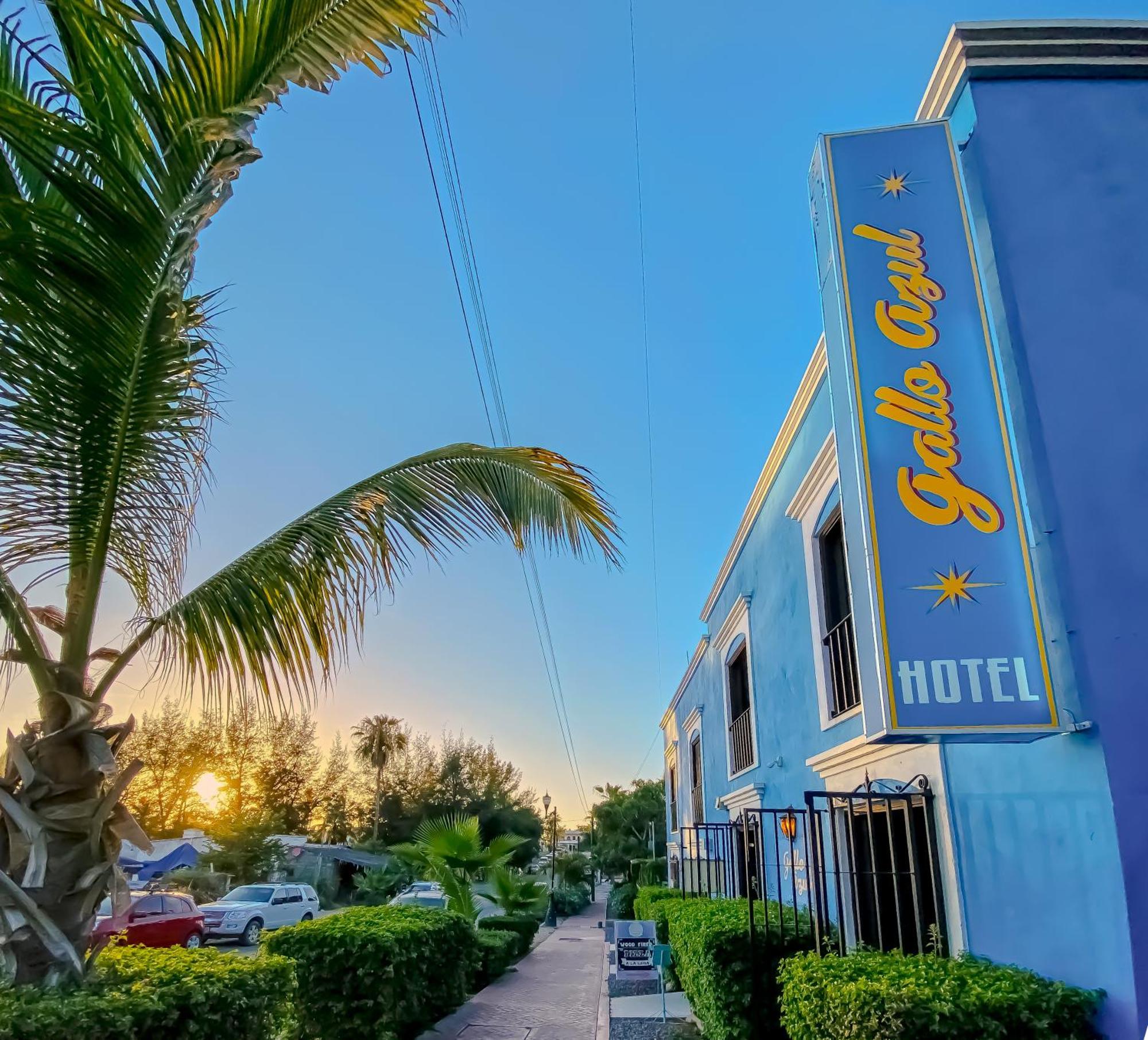 Gallo Azul Hotel, En El Corazon De Todos Santos Exterior foto